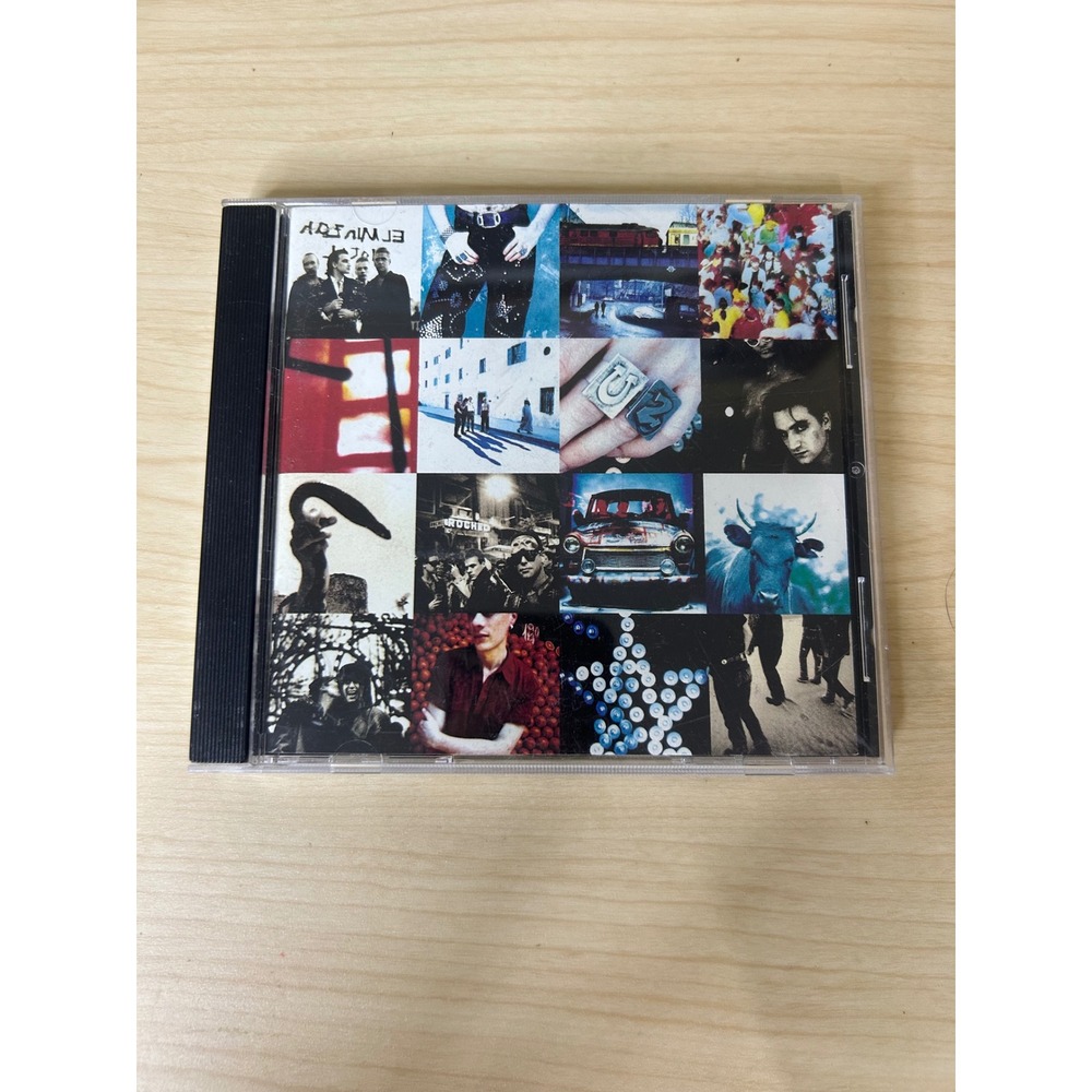 U2 Achtung‎ Baby CD 1991 Island Records 314-510 347-2 Alternative Rock Album